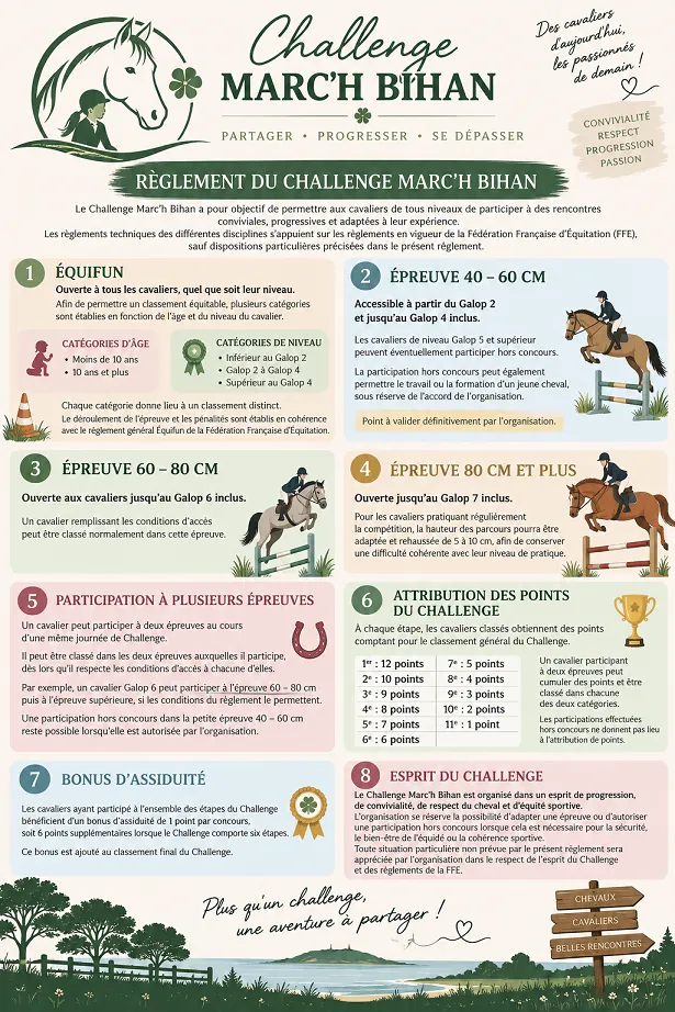 Challenge Marc'h Bihan 2026-2027